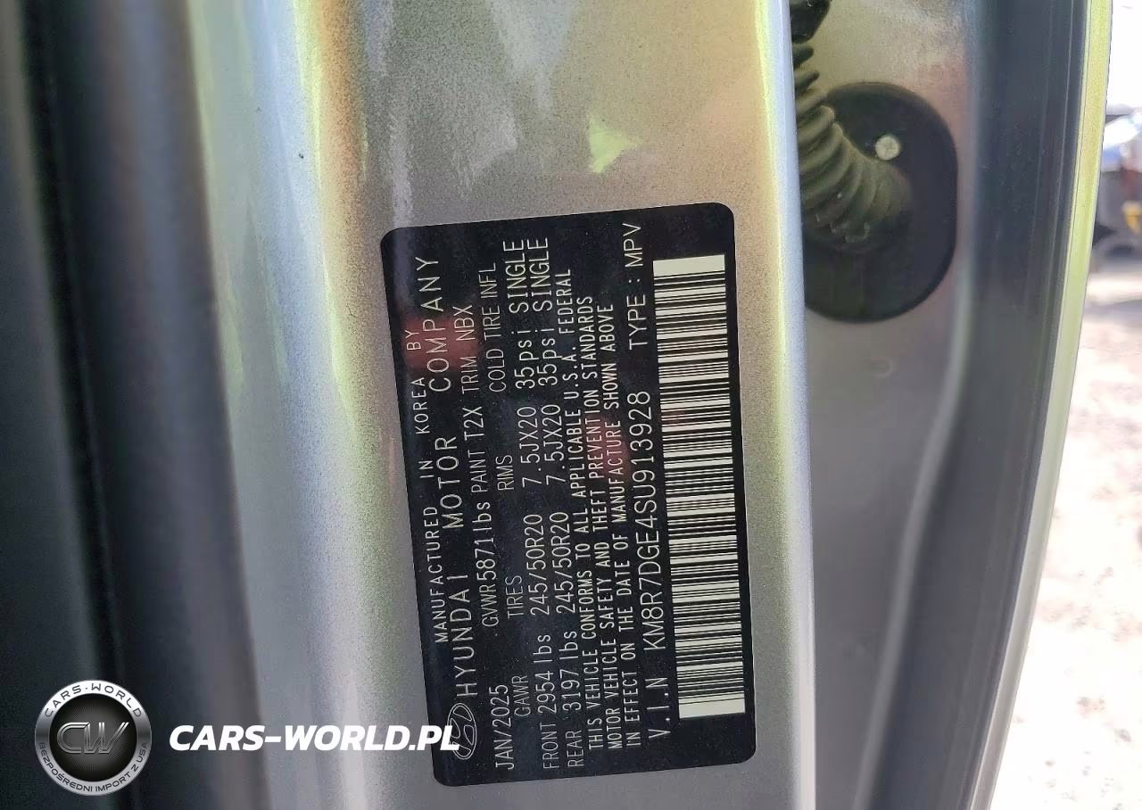 2025 Hyundai Palisade Calligraphy VIN:KM8R7DGE4SU913928 - 13