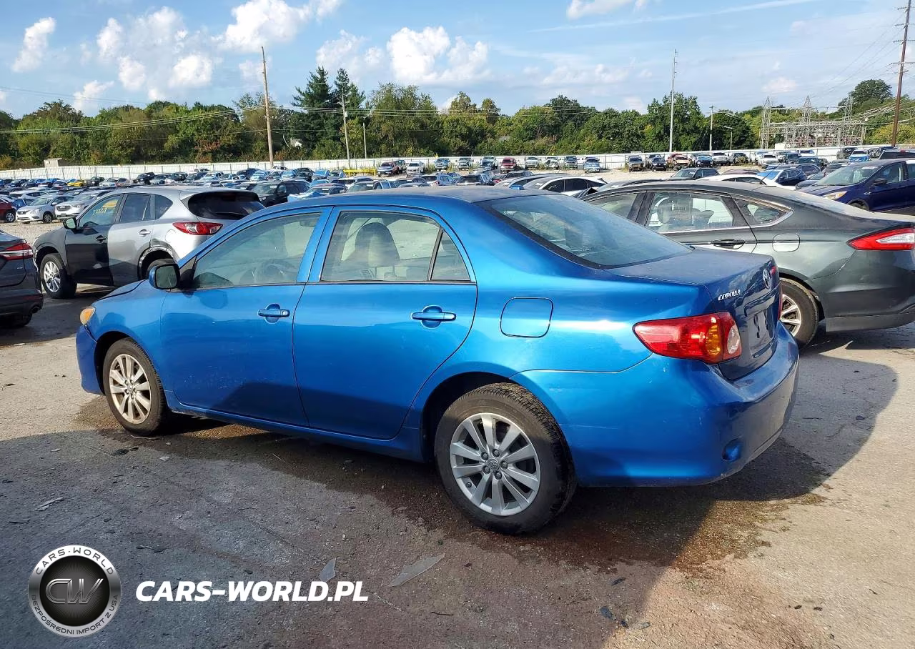 2009 Toyota Corolla Le VIN:2T1BU40E49C142466 - 2