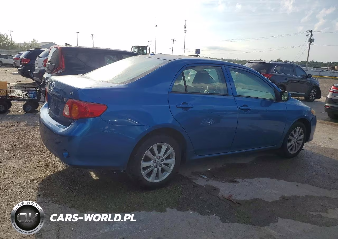 2009 Toyota Corolla Le VIN:2T1BU40E49C142466 - 3