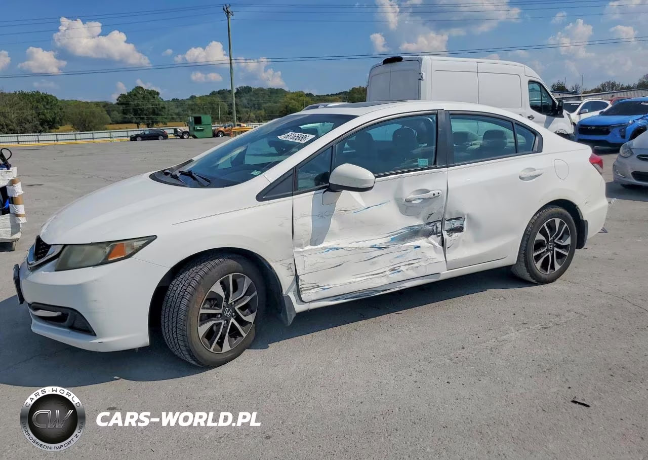 2015 Honda Civic Ex VIN:19XFB2F80FE081966 - 1