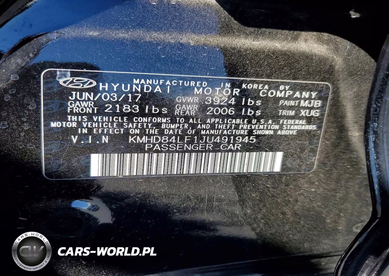 2018 Hyundai Elantra Sel VIN:KMHD84LF1JU491945 - 12