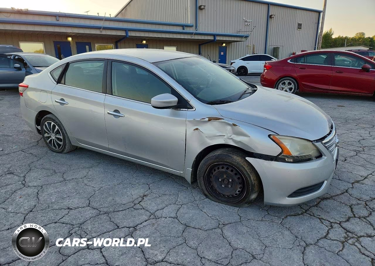 2015 Nissan Sentra S VIN:3N1AB7AP9FY306098 - 4