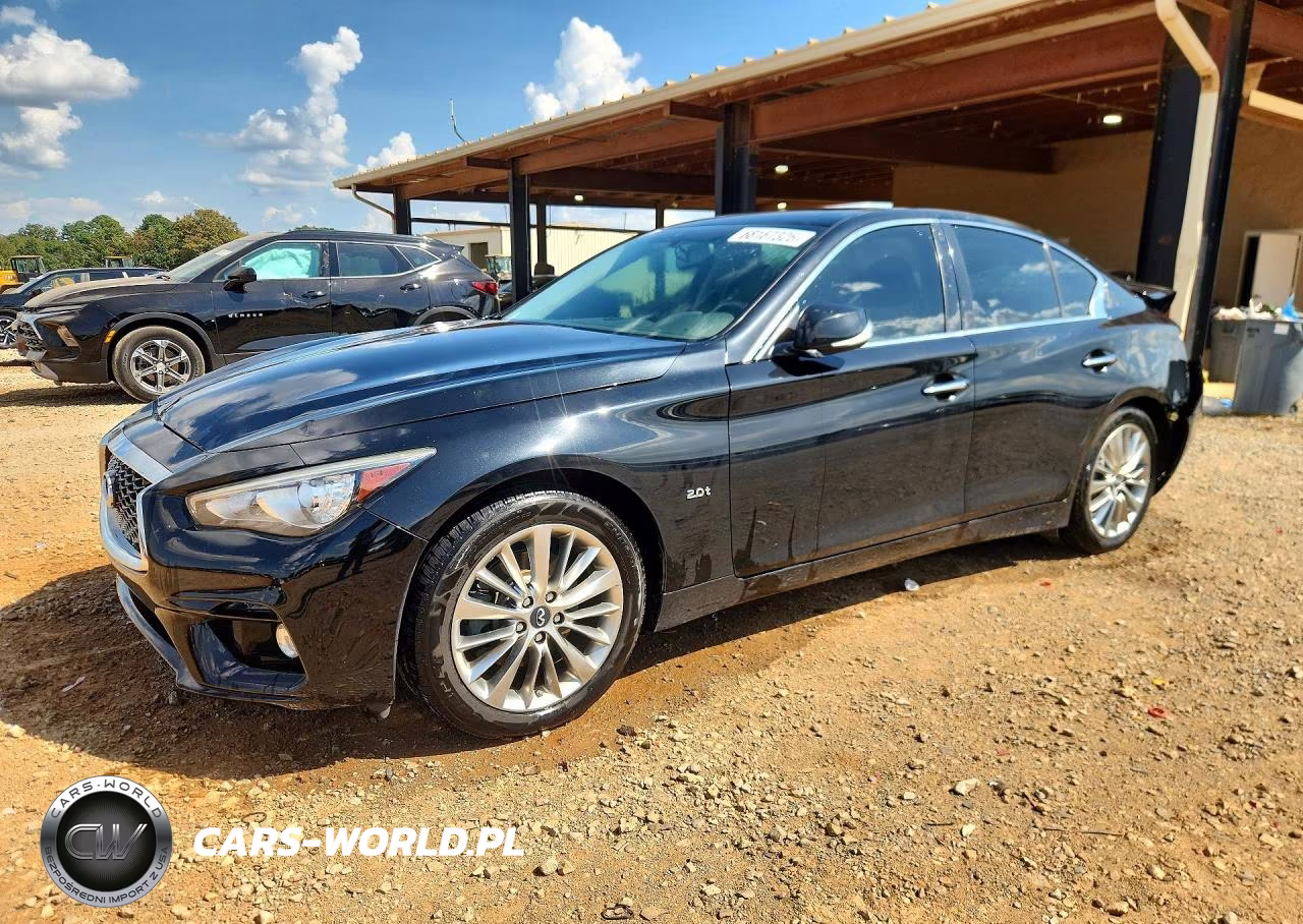 2018 Infiniti Q50 2.0T Luxe VIN:JN1CV7AP4JM240409 - 1
