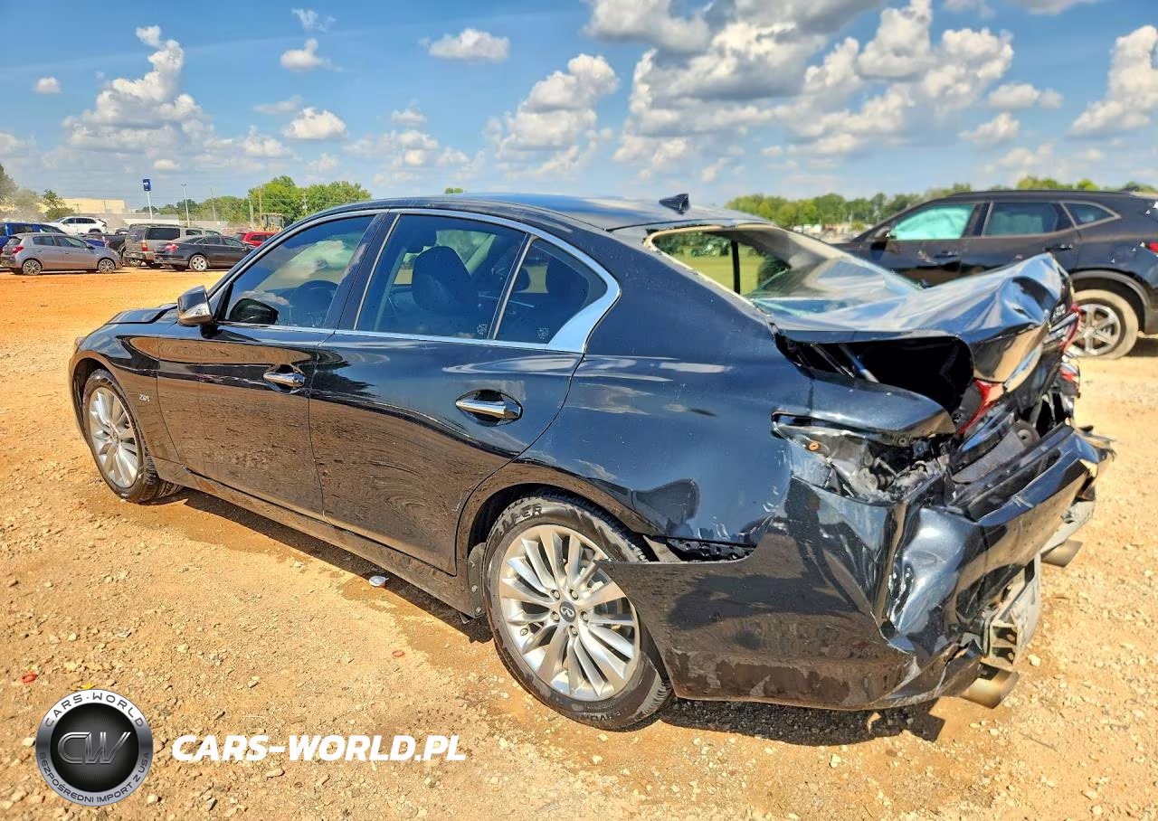 2018 Infiniti Q50 2.0T Luxe VIN:JN1CV7AP4JM240409 - 2