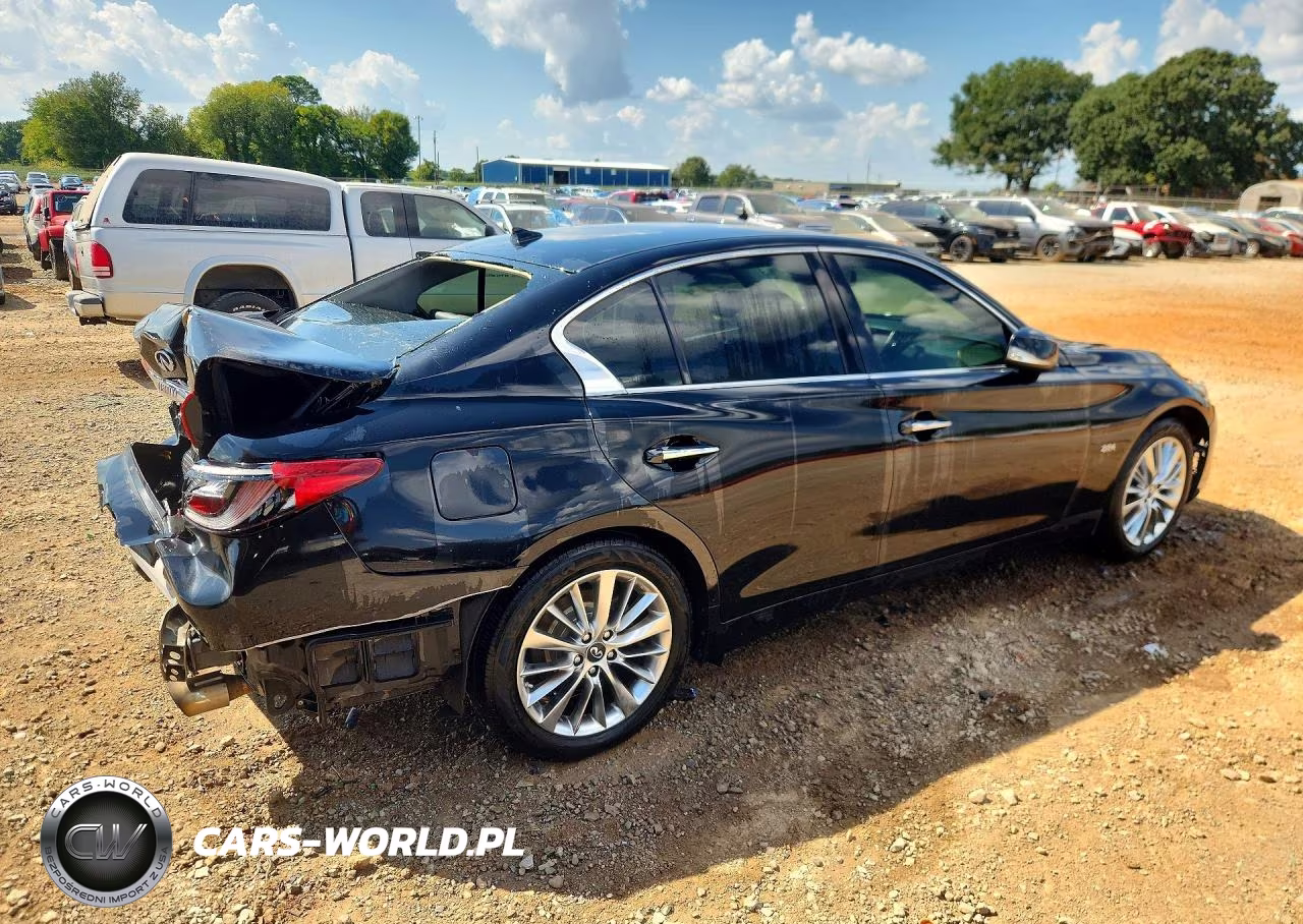 2018 Infiniti Q50 2.0T Luxe VIN:JN1CV7AP4JM240409 - 3