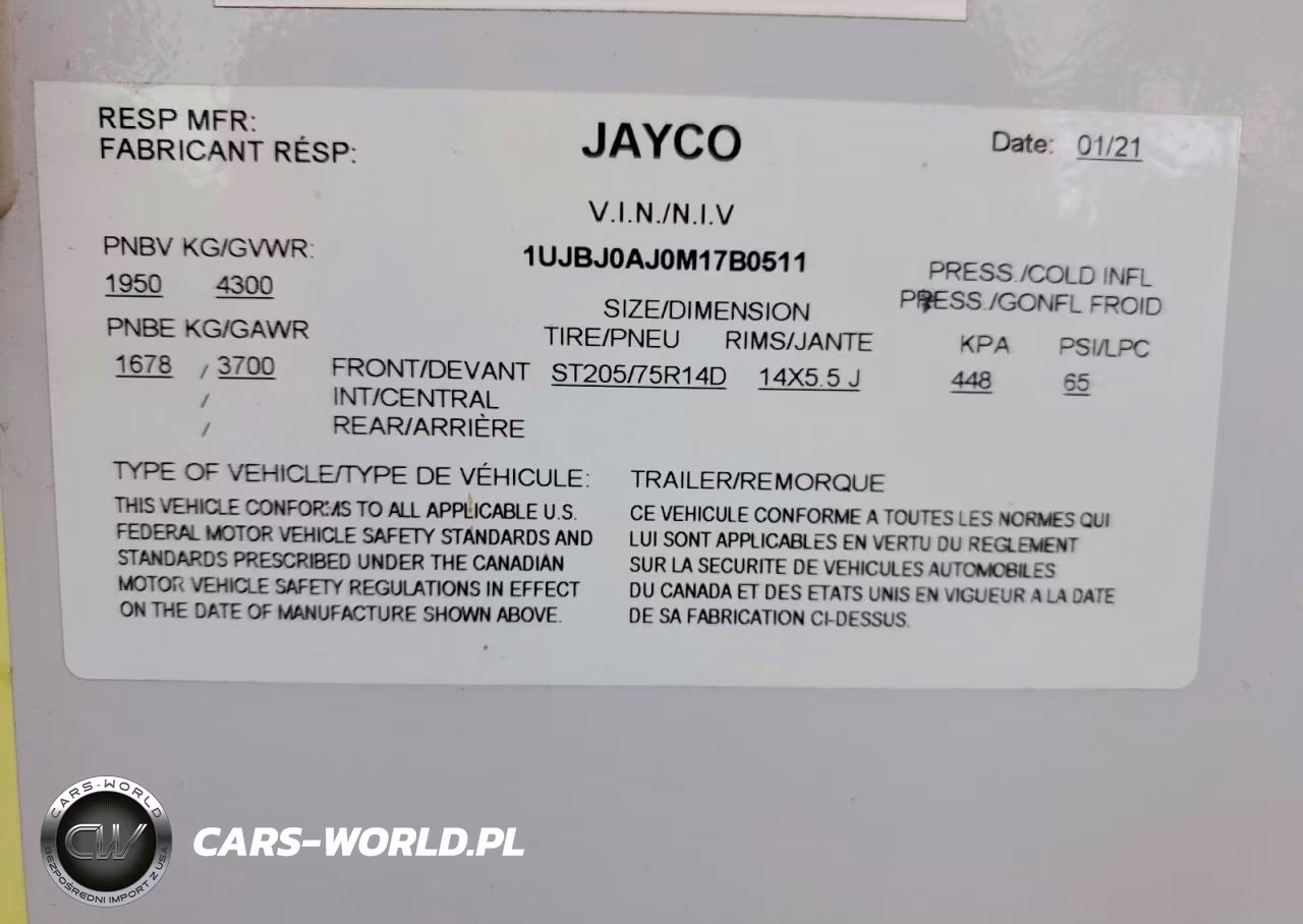 2021 Jayco Jay Flight Slx Camper VIN:1UJBJ0AJ0M17B0511 - 10