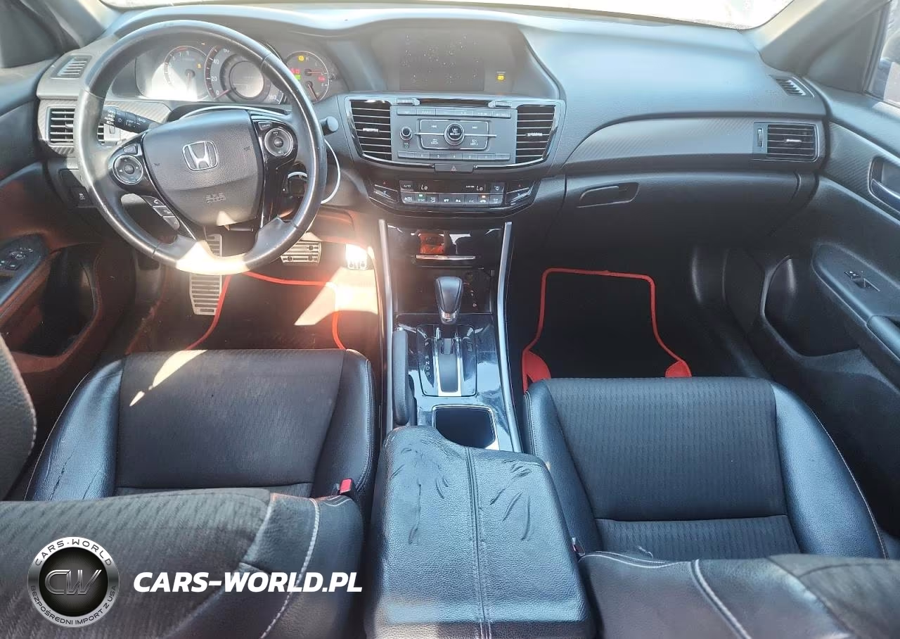 2016 Honda Accord Sport VIN:1HGCR2F5XGA186573 - 8