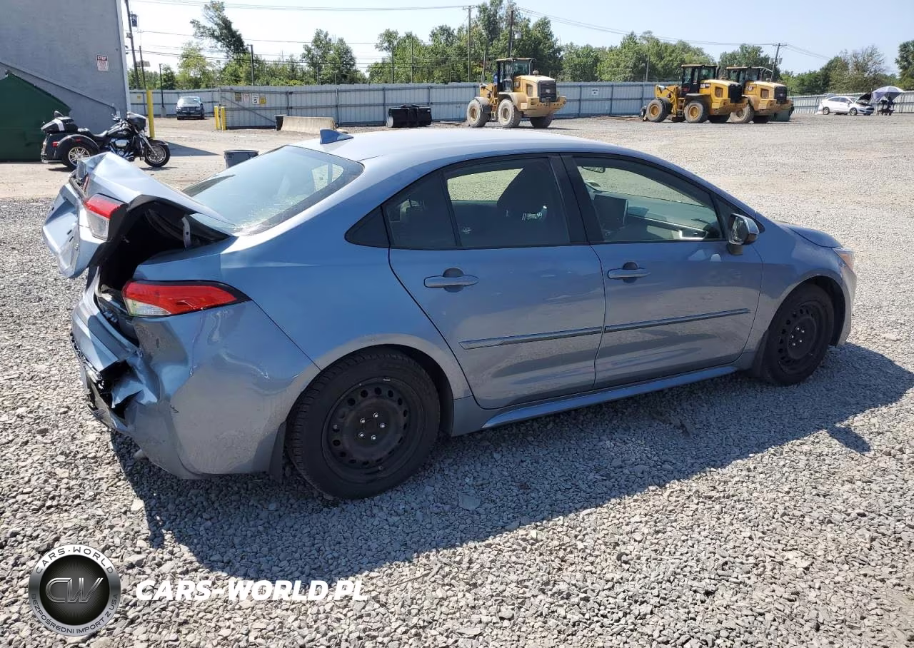 2021 Toyota Corolla Le VIN:JTDEPMAE5MJ144078 - 3