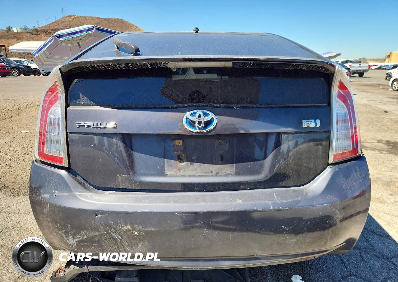 2012 Toyota Prius Two VIN:JTDKN3DU7C1489228 - 6
