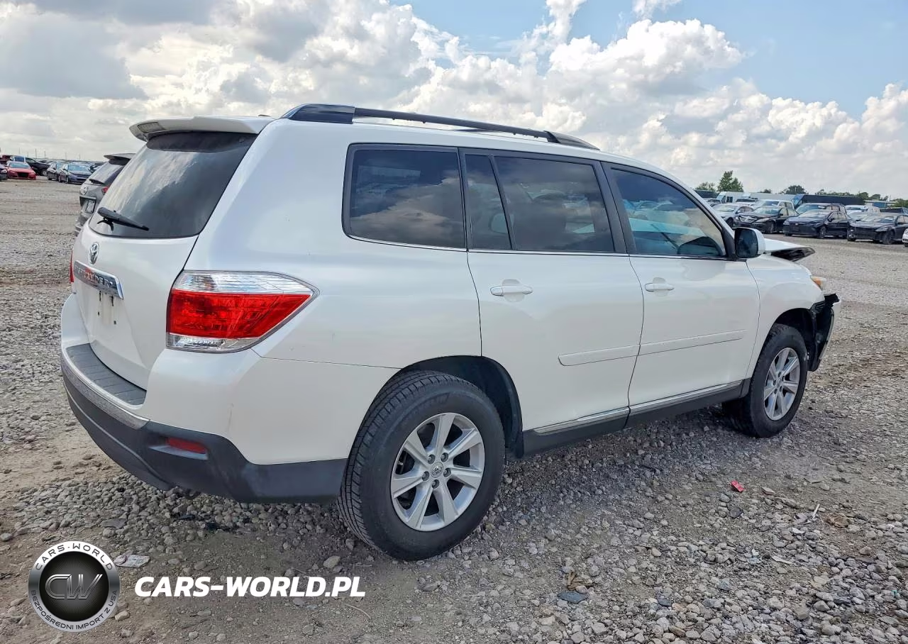 2012 Toyota Highlander Base VIN:5TDZK3EH4CS057739 - 3