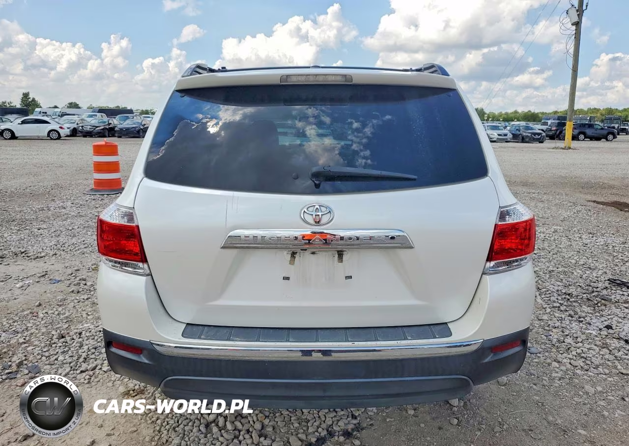 2012 Toyota Highlander Base VIN:5TDZK3EH4CS057739 - 6
