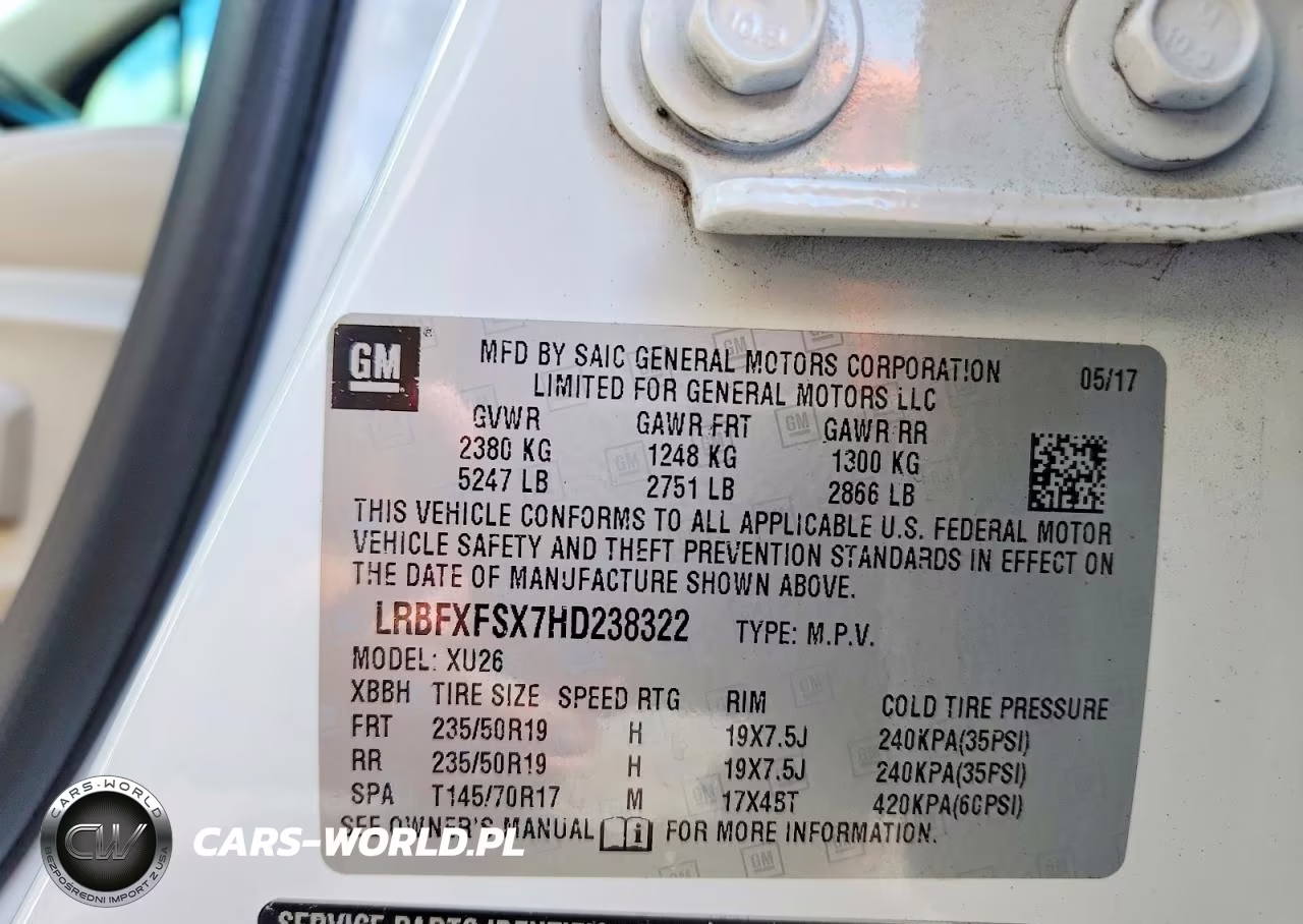 2017 Buick Envision Premium Ii VIN:LRBFXFSX7HD238322 - 12
