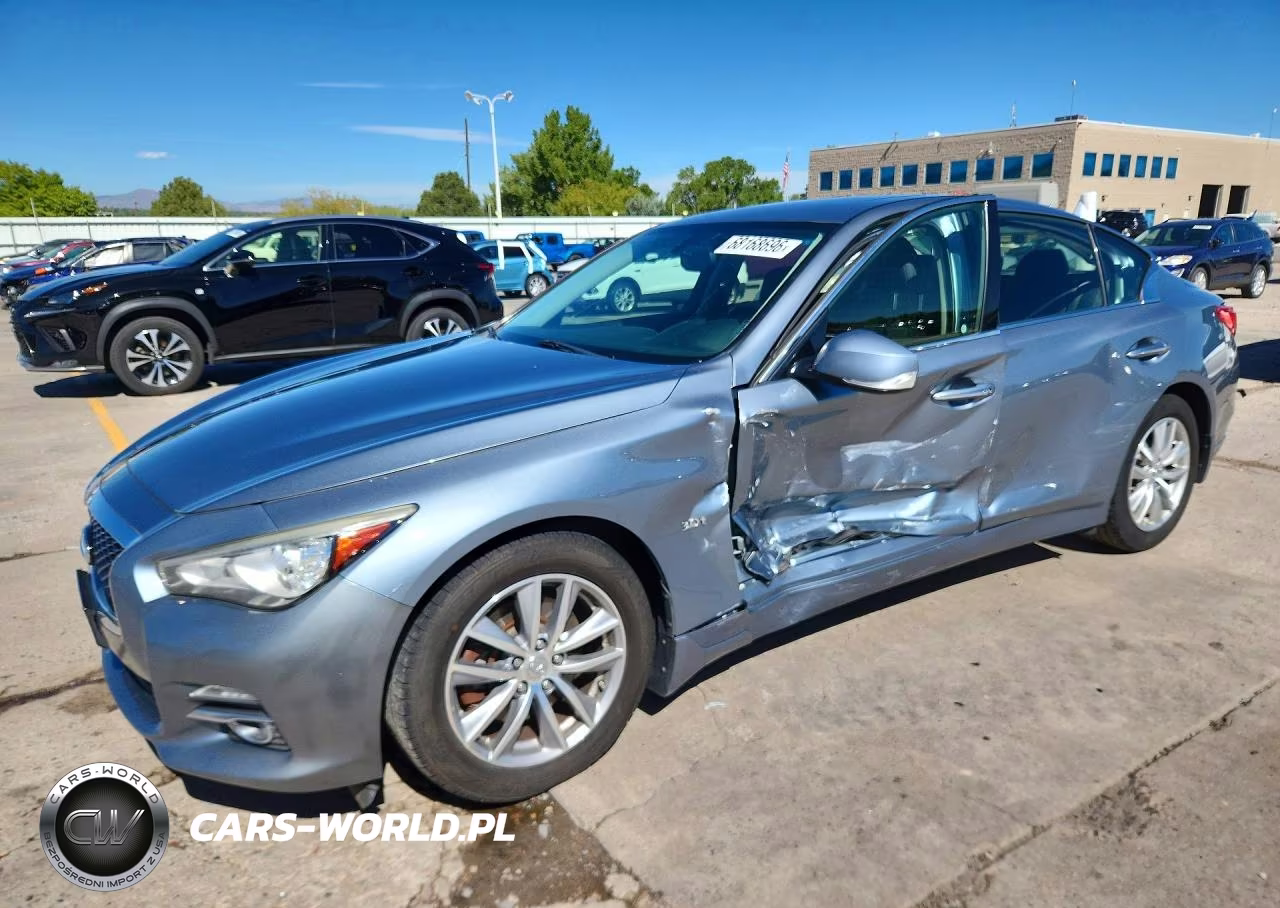 2016 Infiniti Q50 3.0T Premium VIN:JN1EV7AR1GM341703 - 1