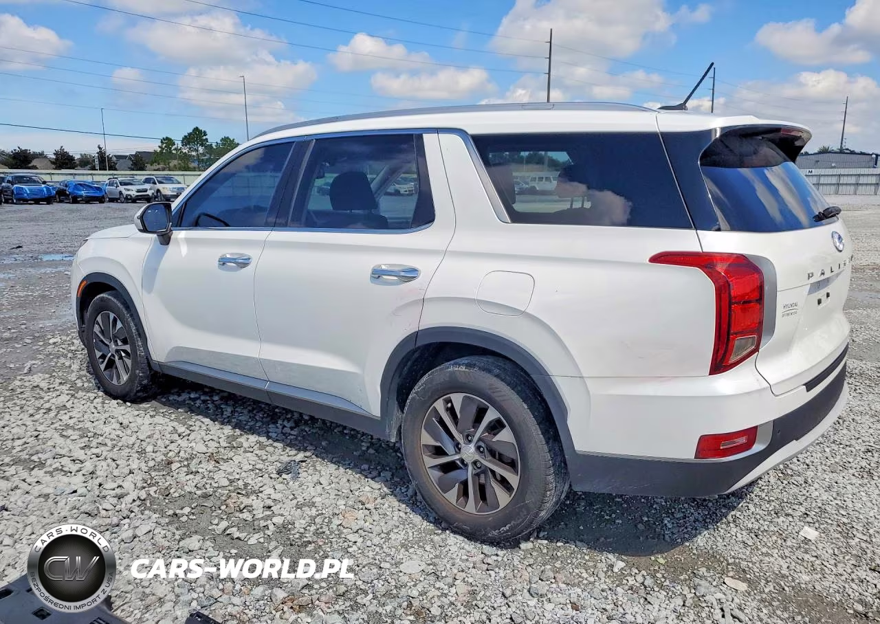 2021 Hyundai Palisade Sel VIN:KM8R24HE7MU190558 - 2