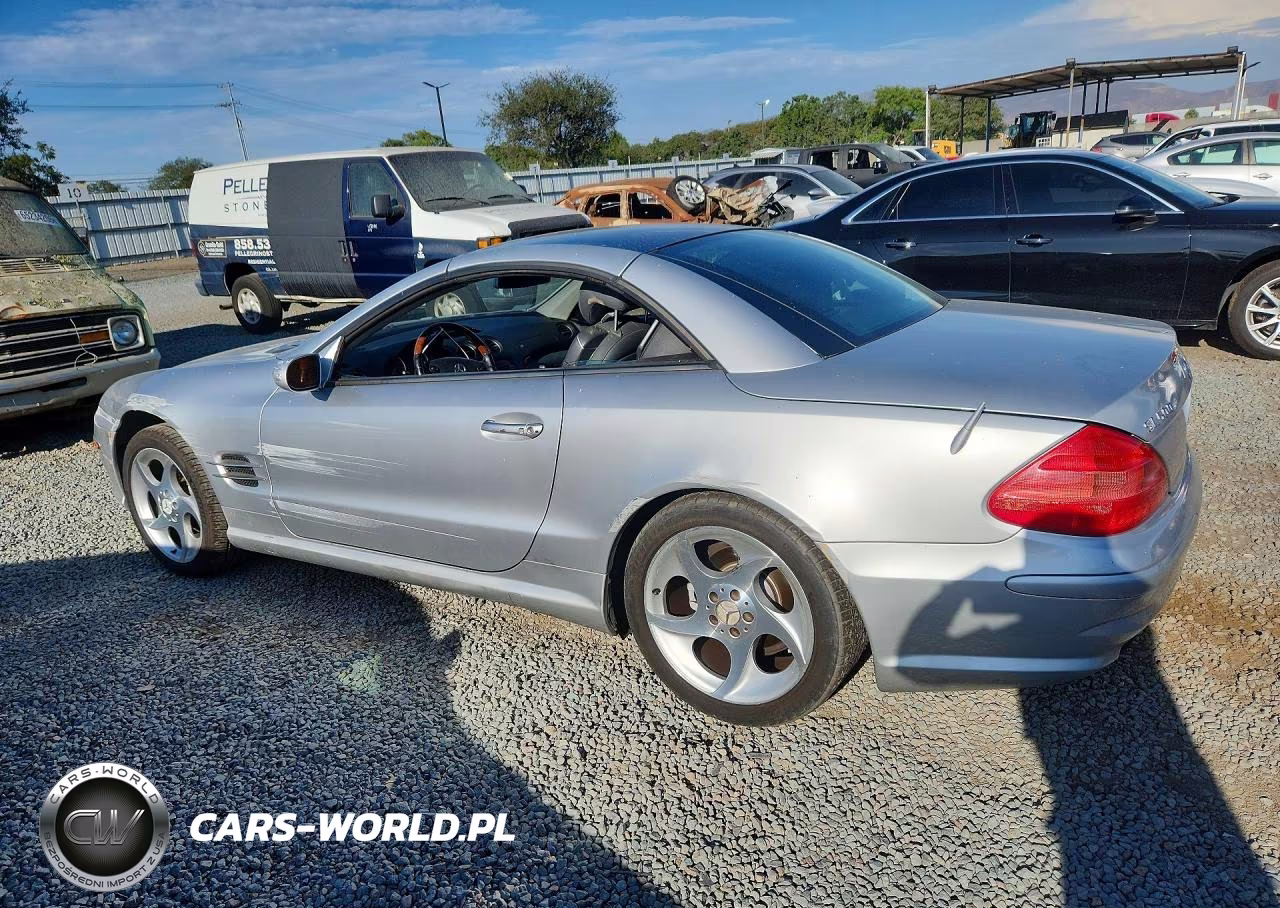 2005 Mercedes-Benz Sl 500 VIN:WDBSK75F45F098221 - 2