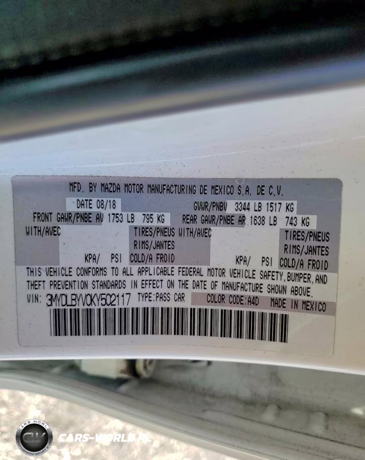 2019 Toyota Yaris L VIN:3MYDLBYV0KY502117 - 13