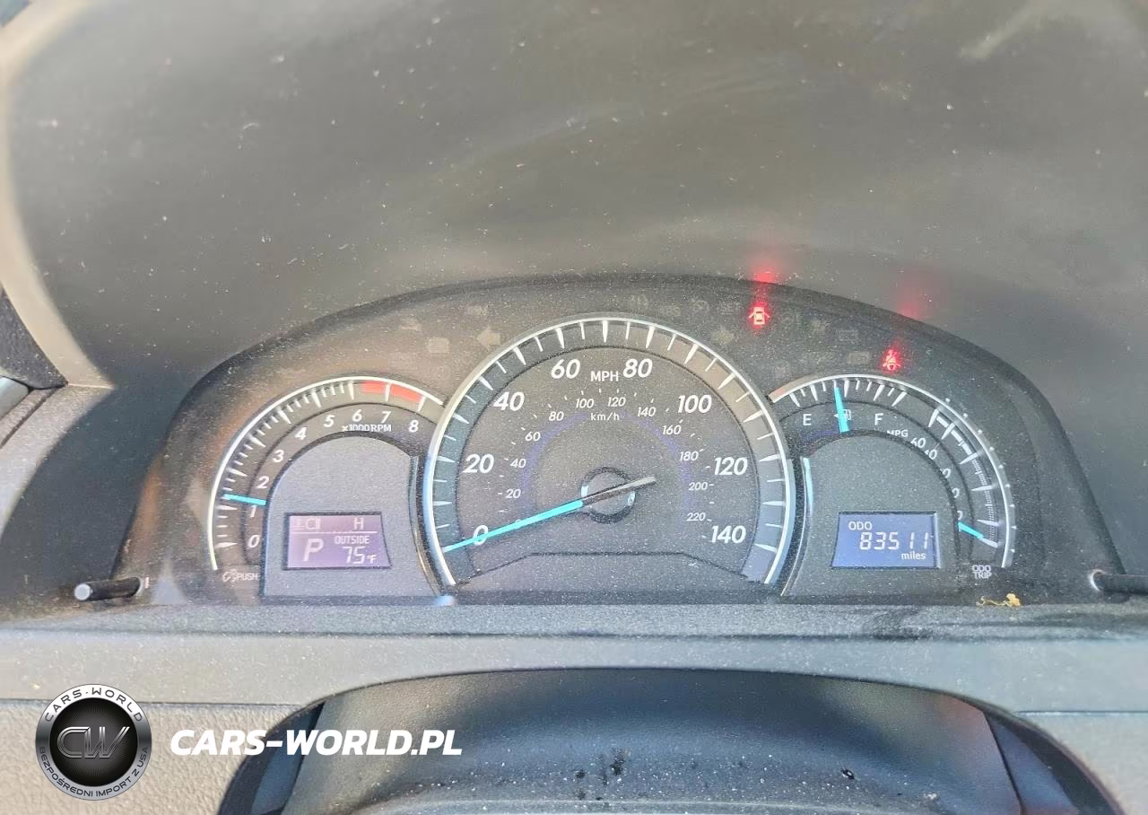 2012 Toyota Camry Xle V6 VIN:4T1BK1FK0CU508236 - 9