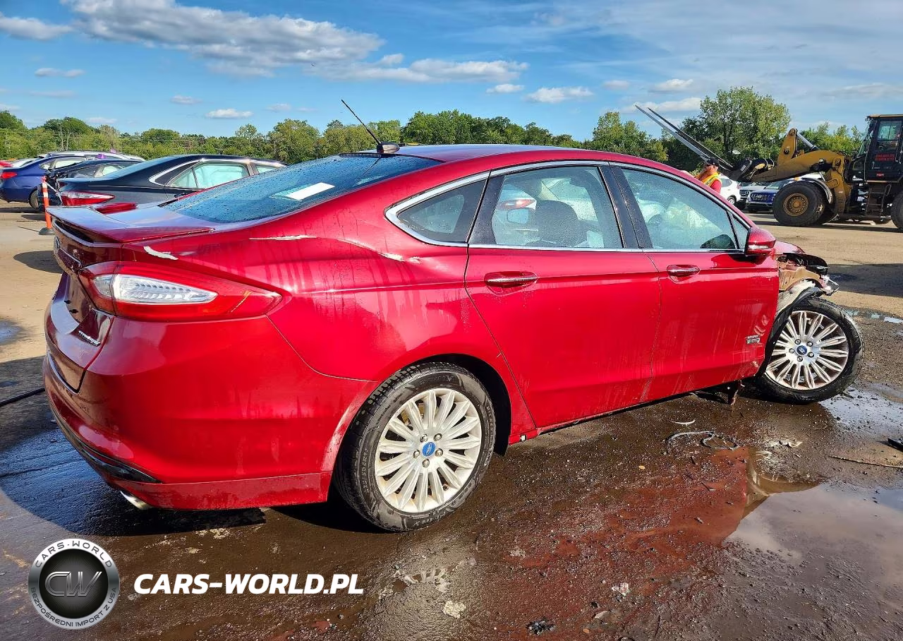 2013 Ford Fusion Titanium Phev VIN:3FA6P0SU9DR239838 - 3