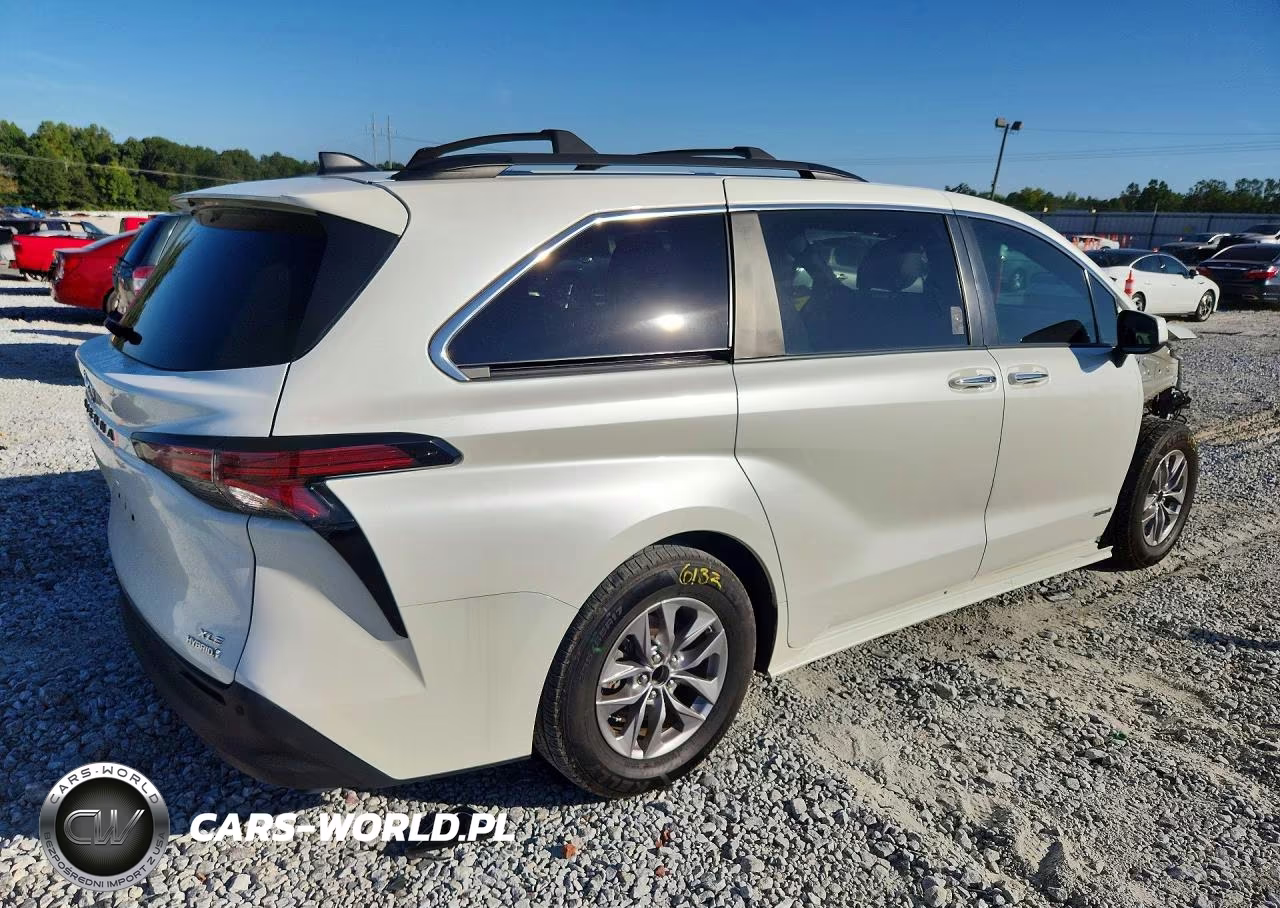 2021 Toyota Sienna Xle VIN:5TDJRKEC9MS018752 - 3