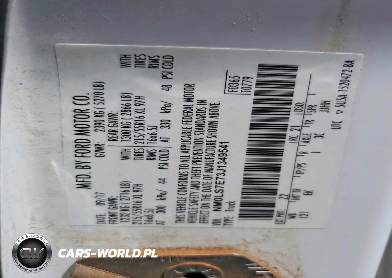 2018 Ford Transit Connect Xl VIN:NM0LS7E73J1349541 - 12