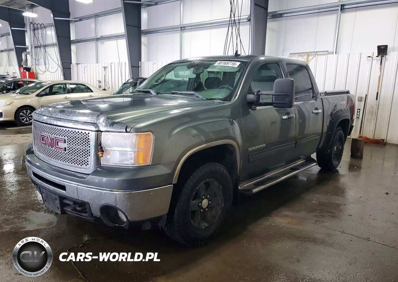 2011 GMC Sierra K1500 Sle VIN:3GTP2VE38BG224091 - 1