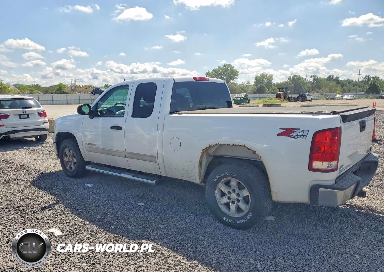 2009 GMC Sierra K1500 Sle VIN:1GTEK29029Z284917 - 2