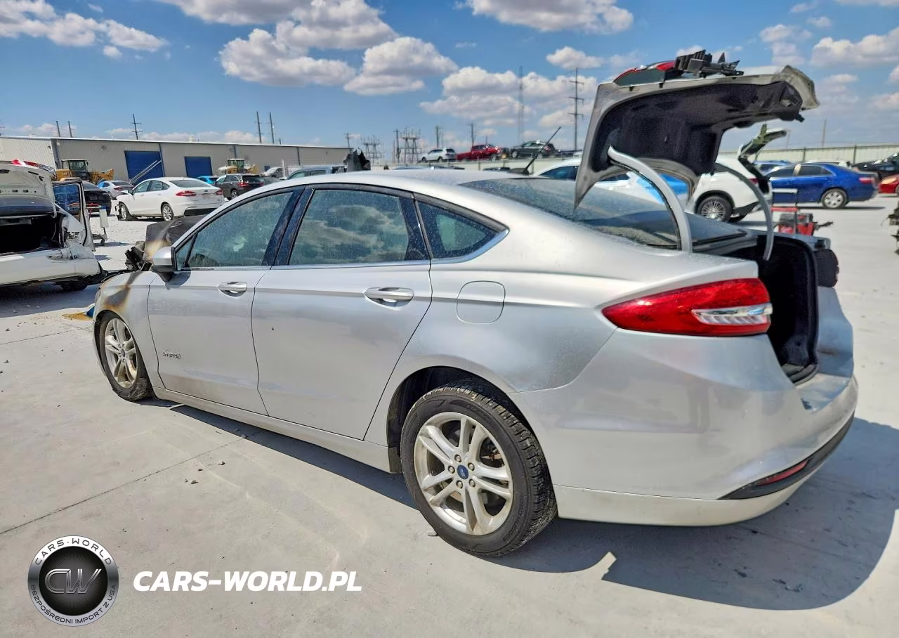 2018 Ford Fusion S Hybrid VIN:3FA6P0UU5JR254569 - 2