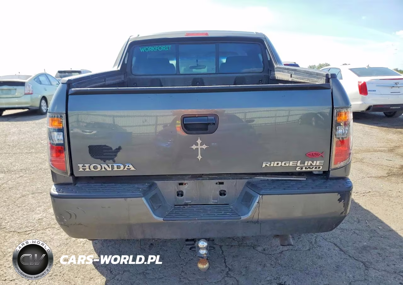 2008 Honda Ridgeline Rt VIN:2HJYK16258H520161 - 6