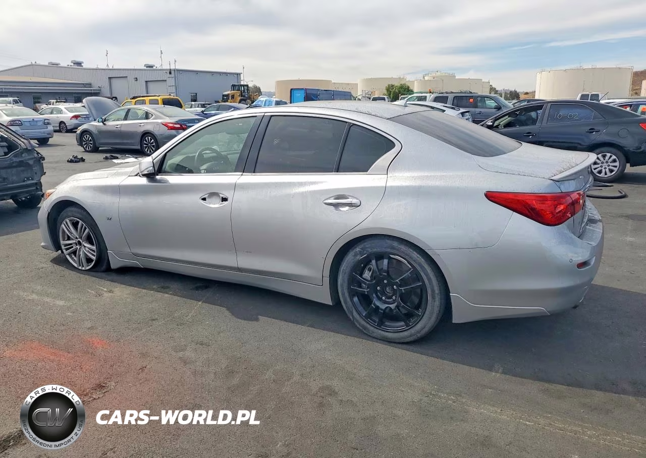 2015 Infiniti Q50S VIN:JN1BV7AP1FM331527 - 2