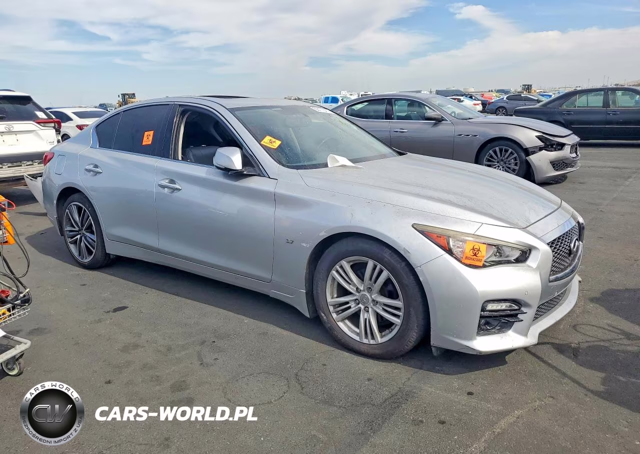 2015 Infiniti Q50S VIN:JN1BV7AP1FM331527 - 4