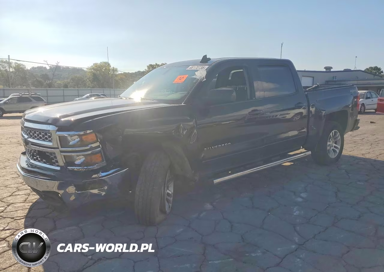 2015 Chevrolet Silverado K1500 Lt VIN:3GCUKREC4FG353686 - 1