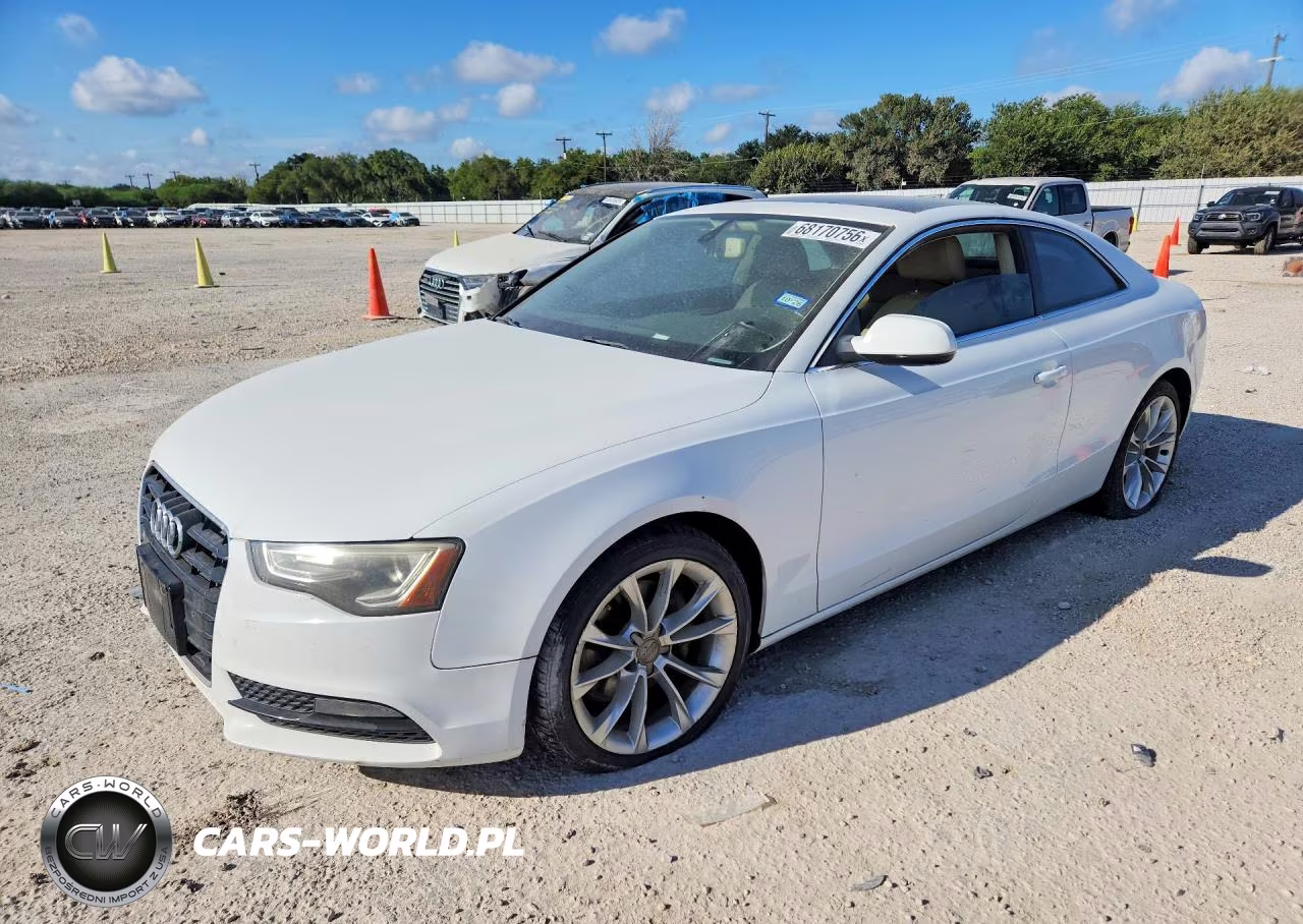 2013 Audi A5 Premium Plus VIN:WAULFAFR2DA002370 - 1