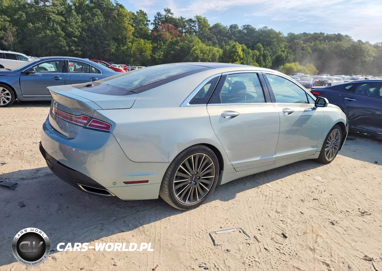 2014 Lincoln Mkz Hybrid VIN:3LN6L2LU4ER811251 - 3