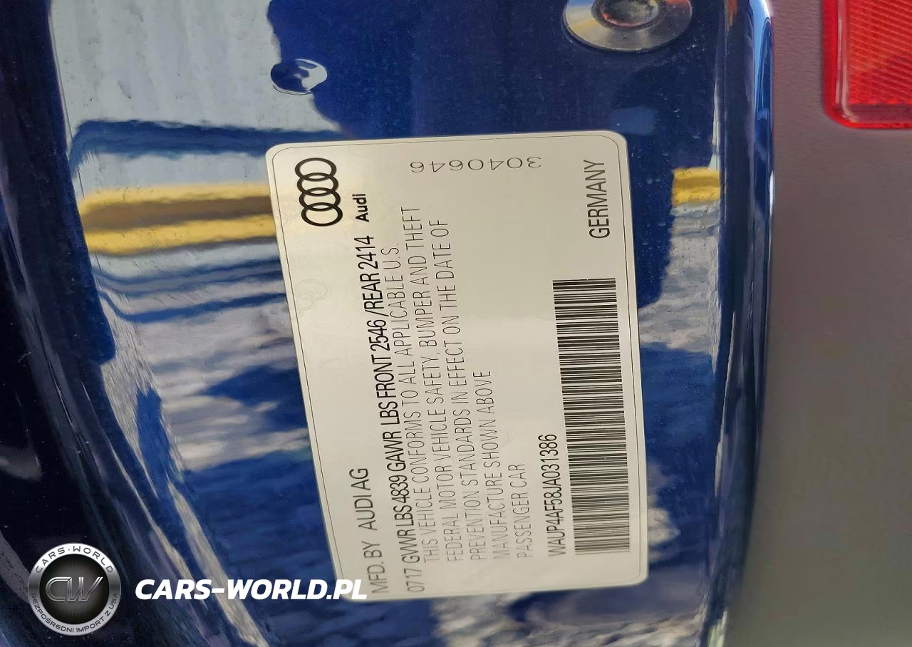 2018 Audi S5 Premium Plus VIN:WAUP4AF58JA031386 - 13