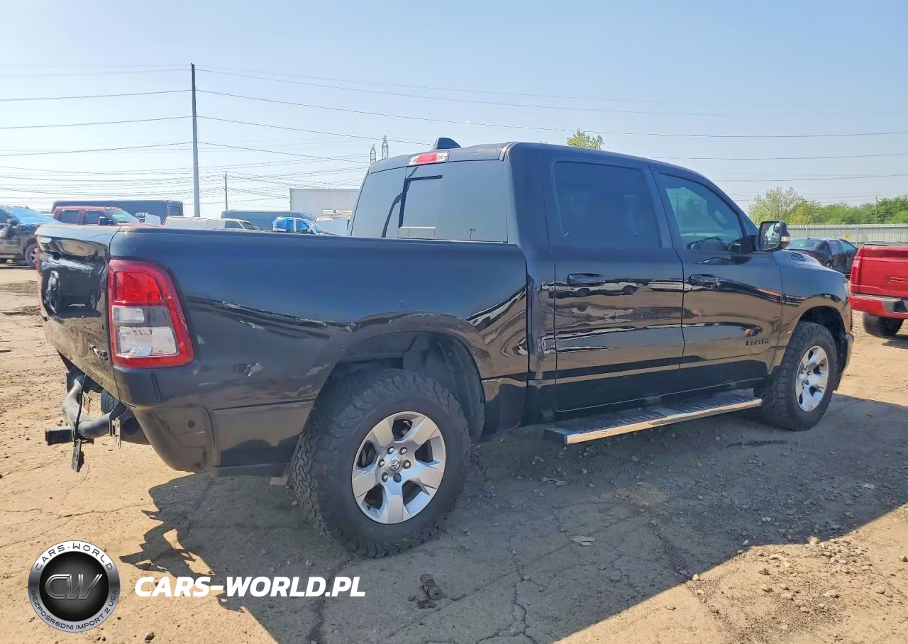 2019 Ram 1500 Big Horn-Lone Star VIN:1C6RRFFG8KN709549 - 3