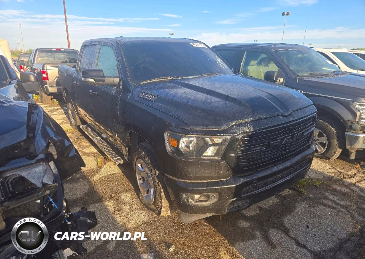 2019 Ram 1500 Big Horn-Lone Star VIN:1C6RRFFG8KN709549 - 4
