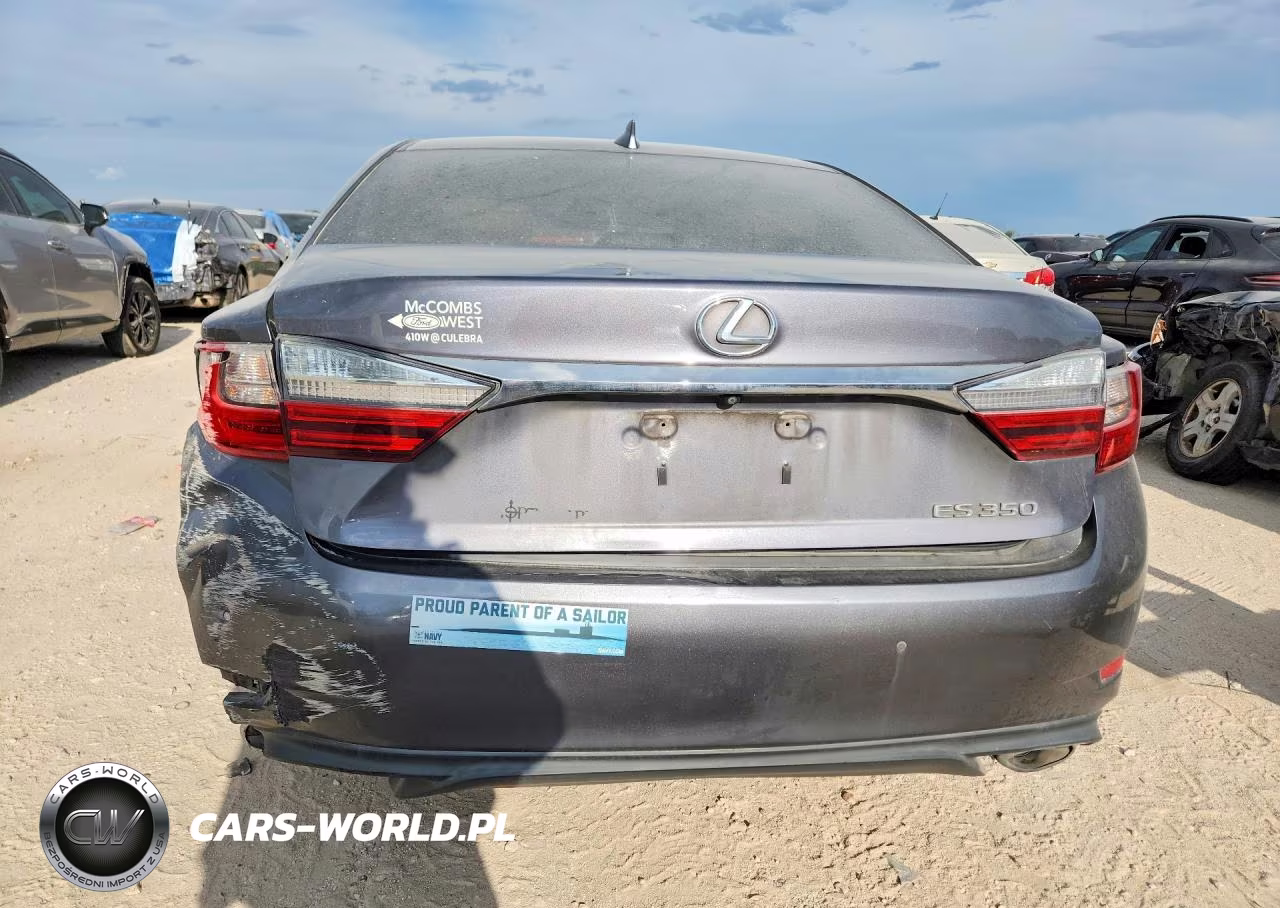 2017 Lexus Es 350 VIN:58ABK1GG6HU043360 - 6