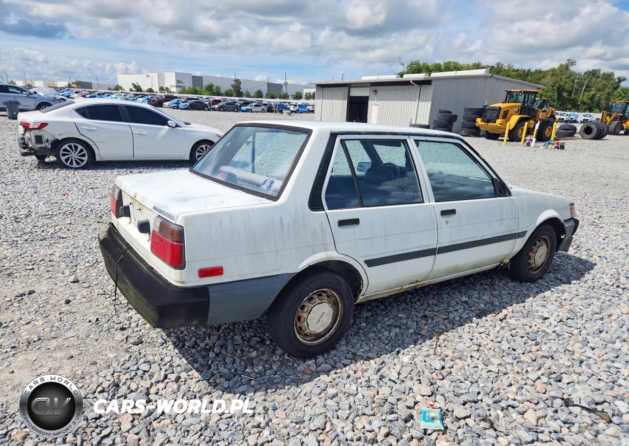 1987 Toyota Corolla Deluxe VIN:JT2AE82E2H3542569 - 3