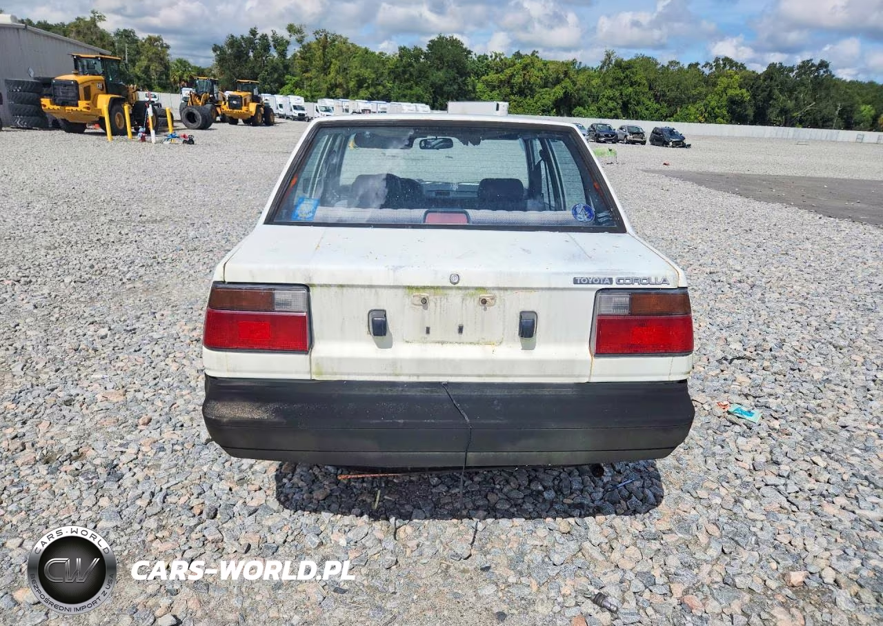 1987 Toyota Corolla Deluxe VIN:JT2AE82E2H3542569 - 6