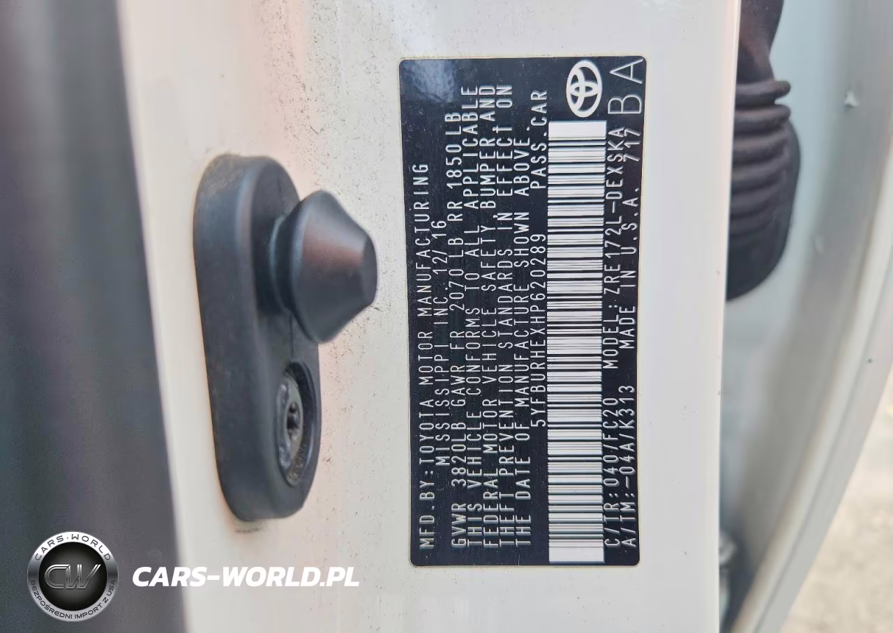 2017 Toyota Corolla VIN:5YFBURHEXHP620289 - 12