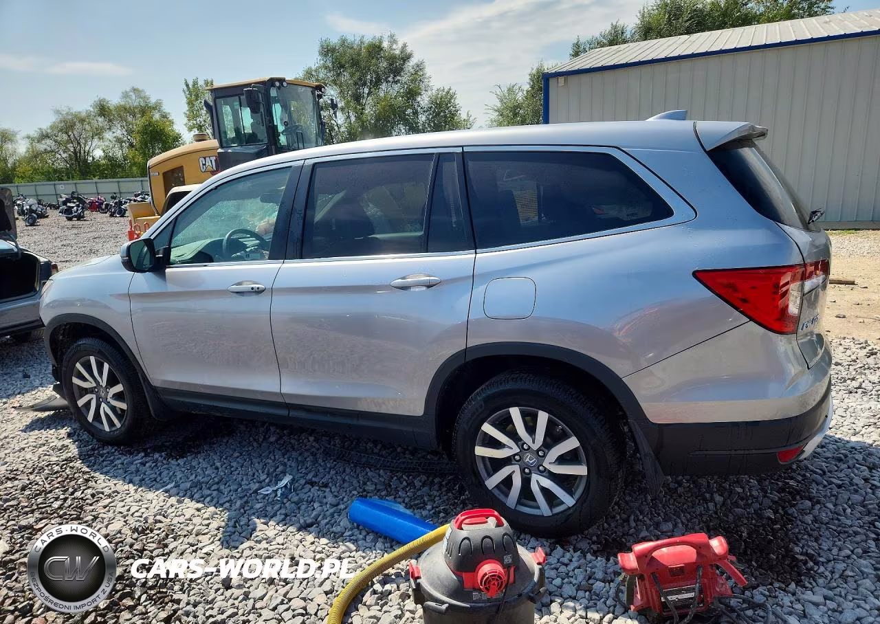 2019 Honda Pilot Ex VIN:5FNYF6H3XKB098011 - 2