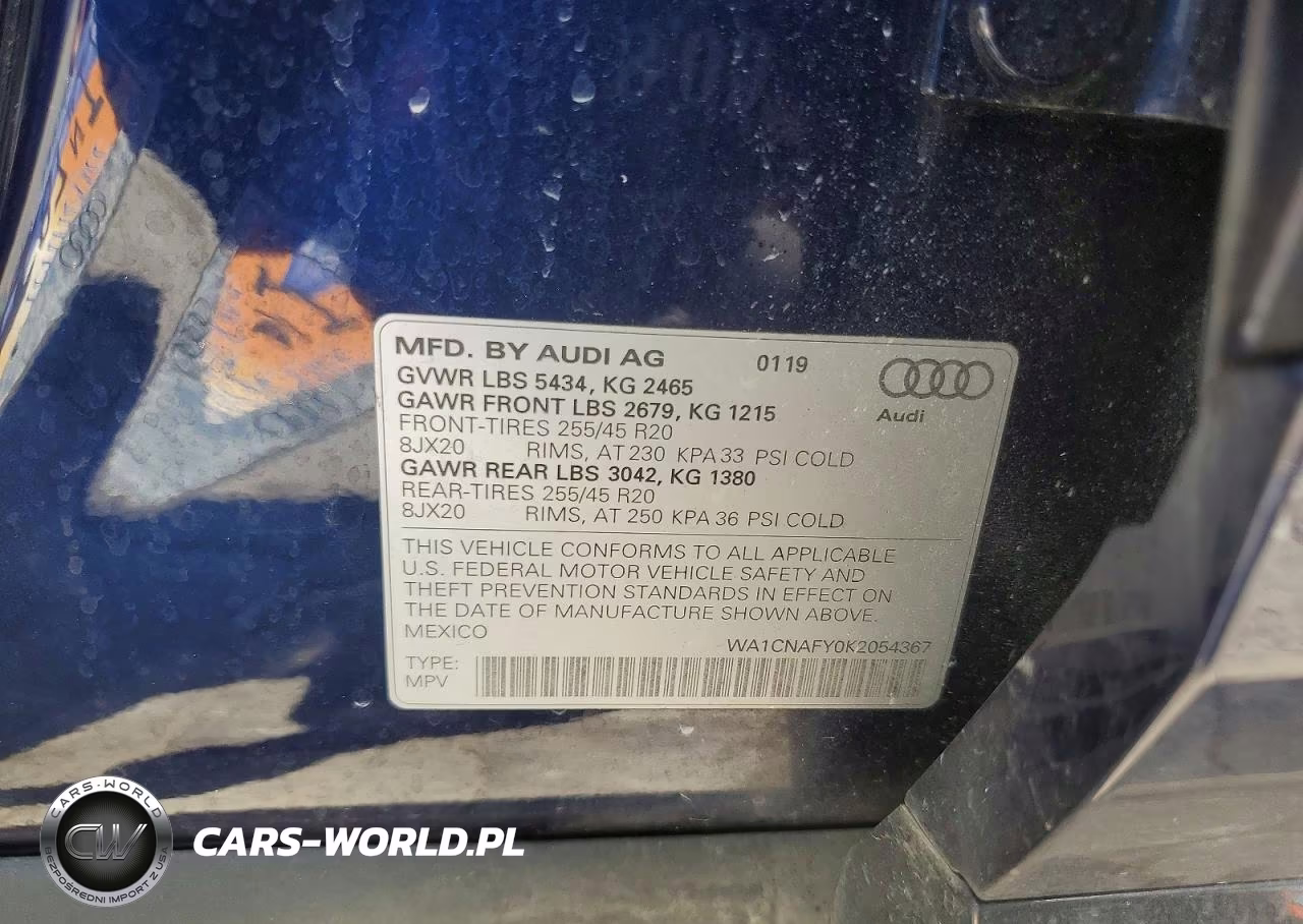 2019 Audi Q5 Prestige VIN:WA1CNAFY0K2054367 - 13