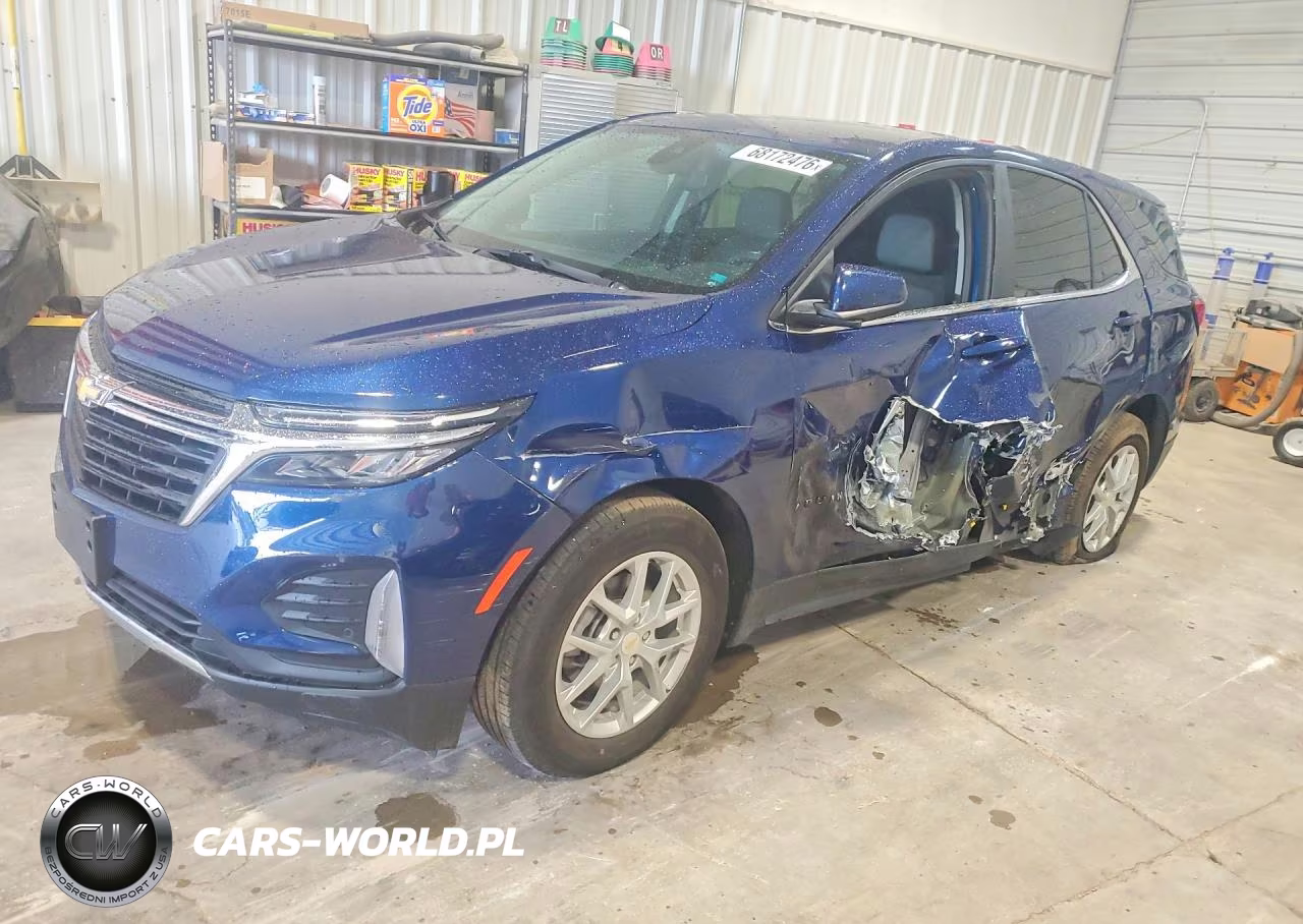 2022 Chevrolet Equinox Lt VIN:3GNAXKEV4NL266638 - 1