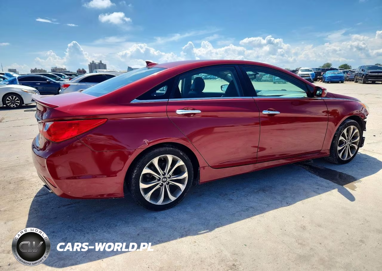 2014 Hyundai Sonata Se VIN:5NPEC4AC0EH905443 - 3