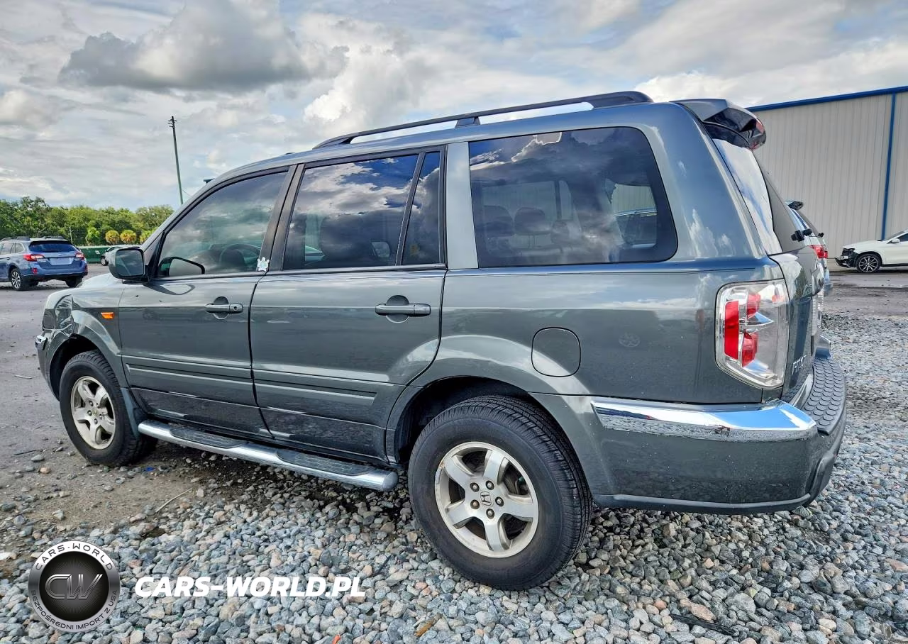 2007 Honda Pilot Exl VIN:5FNYF28567B025493 - 2