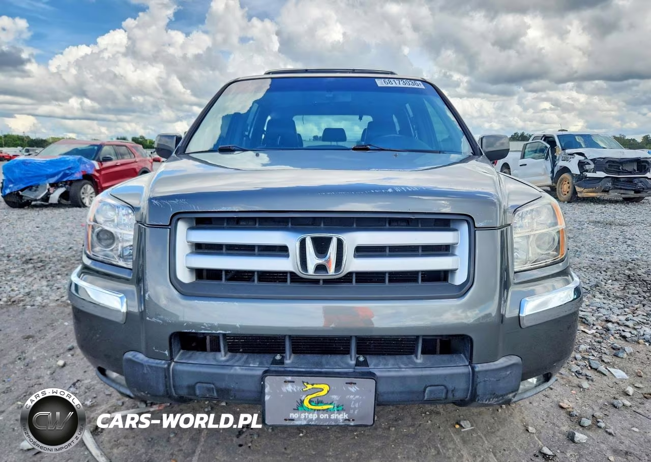 2007 Honda Pilot Exl VIN:5FNYF28567B025493 - 5