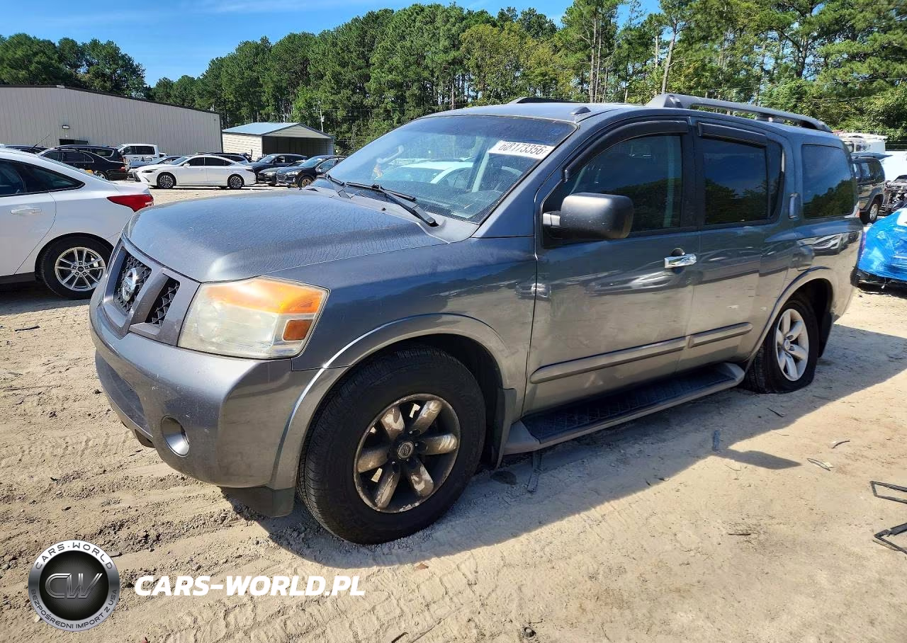 2013 Nissan Armada Sv VIN:5N1AA0NC1DN612166 - 1