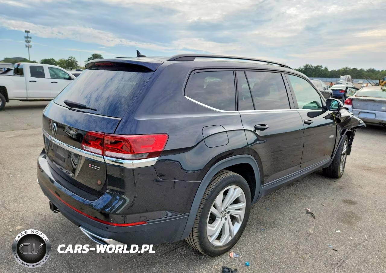 2021 Volkswagen Atlas Se VIN:1V2HR2CA8MC518577 - 3