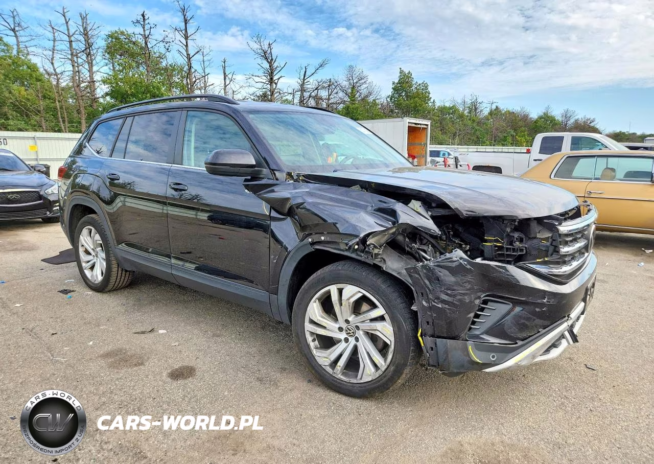 2021 Volkswagen Atlas Se VIN:1V2HR2CA8MC518577 - 4