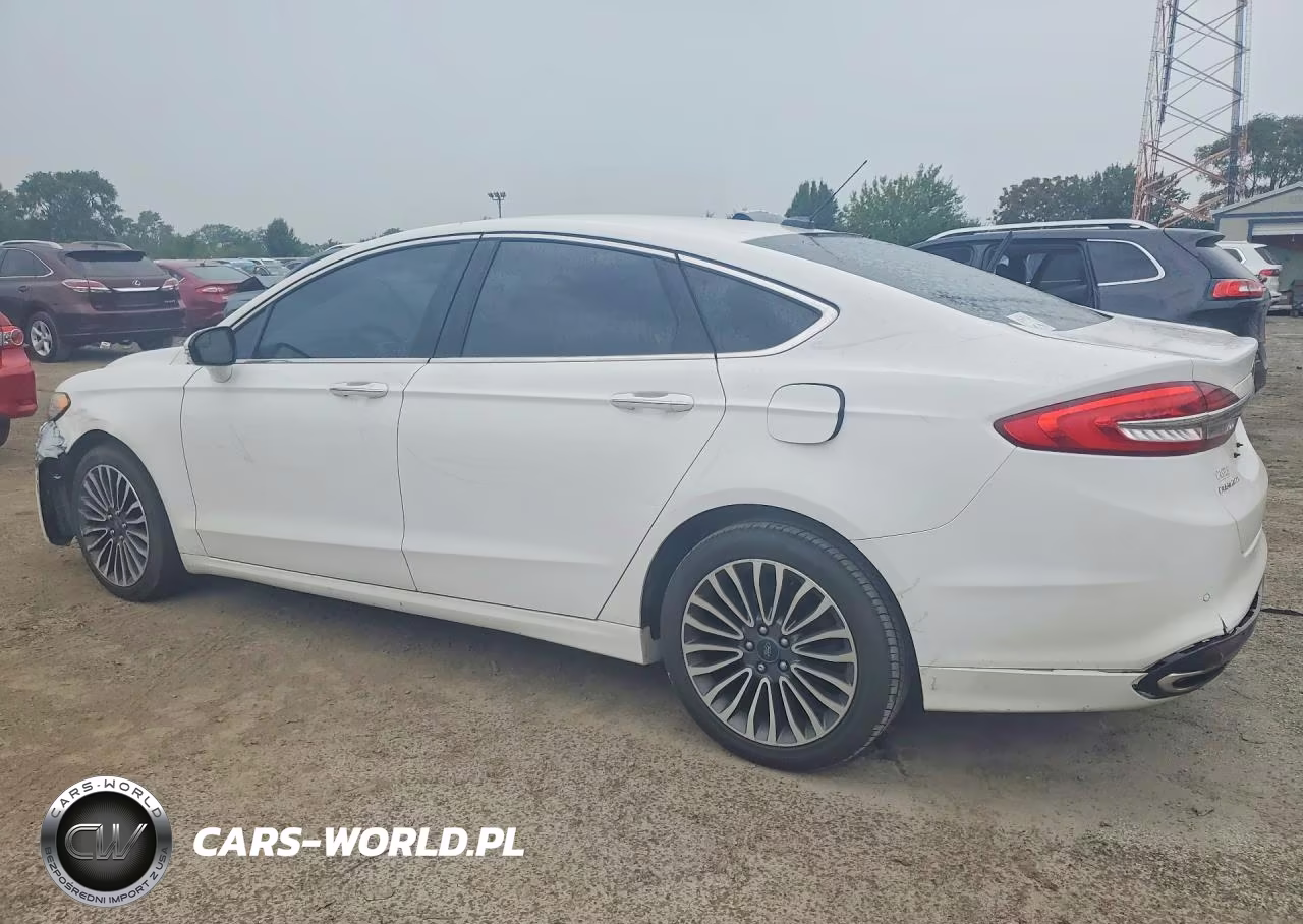 2017 Ford Fusion Se VIN:3FA6P0T92HR127592 - 2